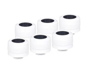 Alphacool Raccord Eiszapfen PRO 16mm HardTube G1/4 - Blanc, Connecteur