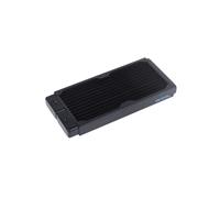 Alphacool Radiateur 14344 Acier Noir 124x275x30mm pour Refroidissement PC, Compatible Ventilateur 120mm, Certifié CE/RoHS