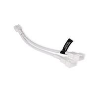 Alphacool Répartiteur en Y 4 broches vers 2 x 4 broches PWM, 15 cm, blanc