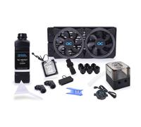 Alphacool ST30 Processeur Kit de refroidissement du liquide 12 cm Noir
