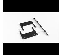 Alphacool Support de Fixation GPU 12875 Noir pour Boîtier PC - Type Support GPU - Couleur Noir - Compatible avec différents modèles de cartes graphiques