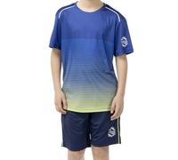 ALPHADVENTURE Ensemble de sport pour enfant, survêtement, t-shirt manches courtes et pantalon court - De 6 à 14 ans, 10