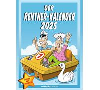 AlphaEdition 160496 Calendrier illustré Le calendrier des retraités - 23,7 x 34 cm