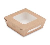 ALPHAFORM Boîte à salade en carton kraft 12X12 vendue par sachet de 50 pièces