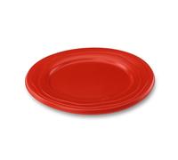 ALPHAFORM Sachet de 20 assiettes rouges D185 réemployables et recyclables