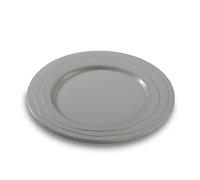 ALPHAFORM Sachet de 20 assiettes taupes D240 réemployables et recyclables