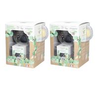 Alphanova Bébé Coffret Ma Première Eau de Senteur Bio 50ml + Peluche Solution(S) 2x50 ml