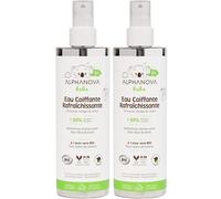 ALPHANOVA Bébé Eau Coiffante Rafraîchaissante Conditioneur 2x200 ml