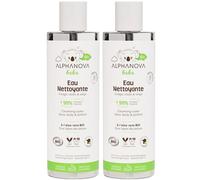 ALPHANOVA Bébé Eau Nettoyante Pour Le Visage 2x200 ml