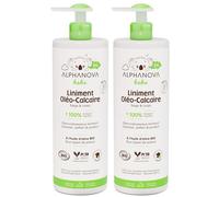 Alphanova Bébé Liniment Oléo-Calcaire Baume 2x400 ml