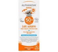Alphanova Bébé Sun Lait Solaire Très Haute Protection IP50+ Bio Tube 50ml