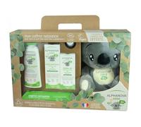 Alphanova Coffret naissance bebe huile de massa…