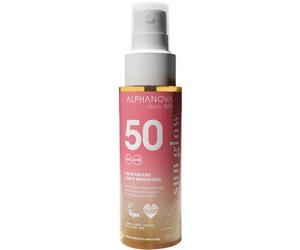 Alphanova Daily Sun Huile Solaire IP50 Visage Corps Et Cheveux Spray 50ml