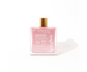 Alphanova Huile scintillante Pink Glow aux huiles bio jojoba argan framboise 50 ml