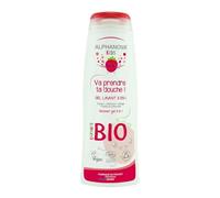 Alphanova Kids Va Prendre Ta Douche ! Gel Lavant 3en1 Fraise & Coton Bio 250 ml