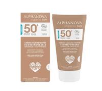 Crème Fluide Teintée Bio Spf 50 Très Haute Protection - Parfum Monoï - 50g