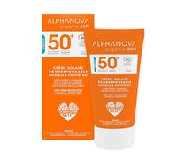 ALPHANOVA SANTE Crème Solaire Visage Naturelle transparente SPF50+ Filtres minéraux waterproof - Naturelle et Certifiée Bio - 50g