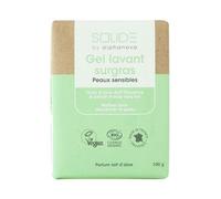 Alphanova Solide Gel Lavant Surgras Lait Aloe Bio 100g