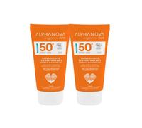 Alphanova Sun Adulte Crème Solaire Très Haute Protection - SPF50 + - 50g - Le Lot De 2