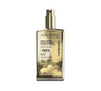 Alphanova Sun Huile sèche paradisiaque bio Monoï 125 ml - nourrissante non grasse pour peau & cheveux