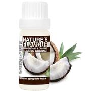 ALPHAPOWER FOOD Arôme alimentaire naturel classique noix de coco I liquide - gouttes aromatisantes et édulcorant sans sucre, 1x10ml goût délicieux, vegan liquid sweetener Flavour Drops, Flavdrops