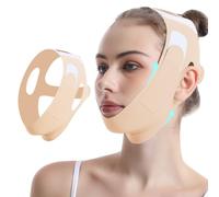 alphasculpt bandeau sculpteur de visage réutilisable pour réduire le double menton et raffermir la peau, adapté aux hommes et aux femmes, tissu léger et respirant, pour maison, voyage