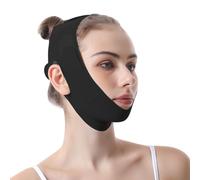 alphasculpt bandeau sculpteur de visage réutilisable pour réduire le double menton et raffermir la peau, adapté aux hommes et aux femmes, tissu léger et respirant, pour maison, voyage