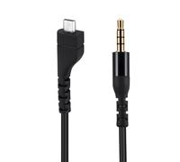 Alphatec Câble de rechange Arctis 3 5 7 Pro, compatible avec les casques de jeu SteelSeries Arctis 3 5 7 Pro, 1,5 m, noir