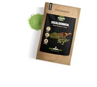 alphazoo Ascophyllum Nodosum Farine d'algues marines pour chats 250 g I Poudre d'algues marines pour dents, barf, thyroïde et pigmentation I Poudre d'iode contre le tartre et l'hypothyroïdie