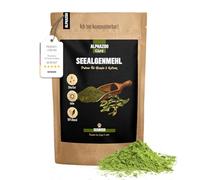 alphazoo Farine d'algues marines pour chien et chat 250 g I Poudre d'algues marines pour dents, barf, thyroïde et pigmentation I Poudre d'iode contre le tartre et l'hypothyroïdie I Ascophyllum Nodosum