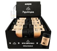 alphazoo Pupssäckchen Sacs à crottes pour chiens XXL, paquet de 600 pièces, sacs à crottes en amidon de maïs biodégradables, sacs pour chiens extra larges, étanches et résistants aux liquides, sac