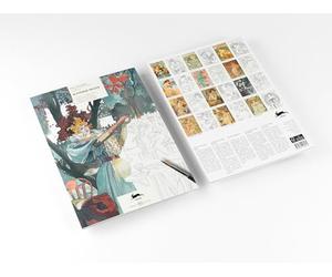 Alphonse Mucha: Artists' Colouring Book
