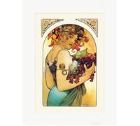 Pyramid International Affiche Alphonse Mucha - Fruit - Art Print - 30x40cm