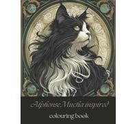 Alphonse Mucha inspired Colouring Book: Enchanting Fauna in Mucha’s Style: Elegant Animal Designs for Relaxation and Creativity