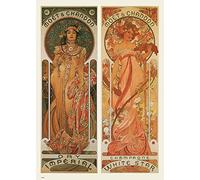 Alphonse Mucha Moet Art Nouveau 70 x 50 cm