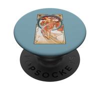 Alphonse Mucha Public Domain Art TPA PopSockets PopGrip Adhésif