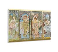 Alphonse Mucha Réplique Puzzle 1000 Pièces Puzzles en Adultes Enfants Jouets