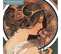 Alphonse Mucha Wall Calendar 2025 (Art Calendar)