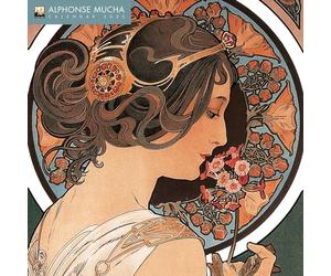 Alphonse Mucha Wall Calendar 2025: Art Calendar