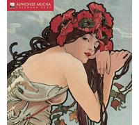 Alphonse Mucha Wall Calendar 2027 (Art Calendar)