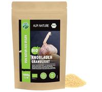 Alpi Nature Ail Granulés BIO 1kg, Ails Séchés et Hachés, Assaisonnement à l'Ail Granulé