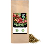 Alpi Nature Aubepine Tisane 1kg, Тhé en Vrac, Feuilles et Fleurs d'Aubépine Séchées et Coupées