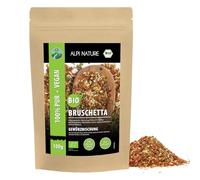 Alpi Nature Bruschetta BIO Mélange d'Épices Piquantes 100g, Assaisonnement Italien pour Bruschetta, Pizza et Pates