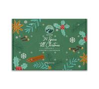 Alpi Nature Calendrier de l'Avent 2025, Coffret d'Épices de Noël, Calendrier de Noël 2025, 24 Mélanges d'Épices BIO pour la Cuisine et la Pâtisserie