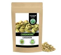 Alpi Nature Cardamome Gousses Entières 100g, Gousses de Cardamome Verte Entières avec Graines pour la Cuisine