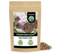 Alpi Nature Chardon Marie Graine Entières 100g, Graines pour la Préparation de Chardon Marie Tisane