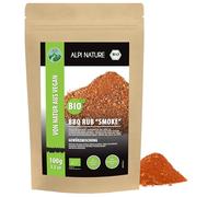 Alpi Nature Épices BBQ BIO au Piment Fumé 100g, Epices BBQ, Marinade Fumée, Épices pour Viande