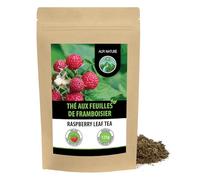 Alpi Nature Feuilles de Framboisier Thé 125g, Thé en Vrac, Feuilles de Framboisier Séchées et Coupées