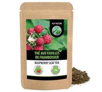 Alpi Nature Feuilles de Framboisier Thé 50g, Thé en Vrac, Feuilles de Framboisier Séchées et Coupées