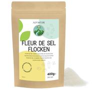 Alpi Nature Fleur de Sel Flocons 400g, Cristaux de Sel de Mer 0.5-2mm d'Afrique du Sud pour la Cuisine Gourmet